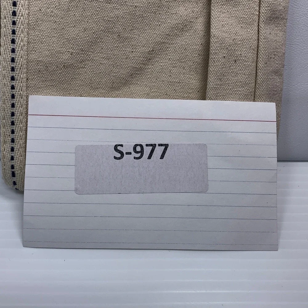 DEMDACO Unisex OS Beige Dear You My Love Canvas Zip Pouch NWT